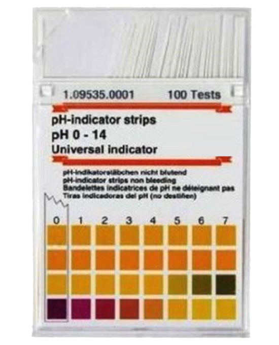 Palheta Indicadora de pH