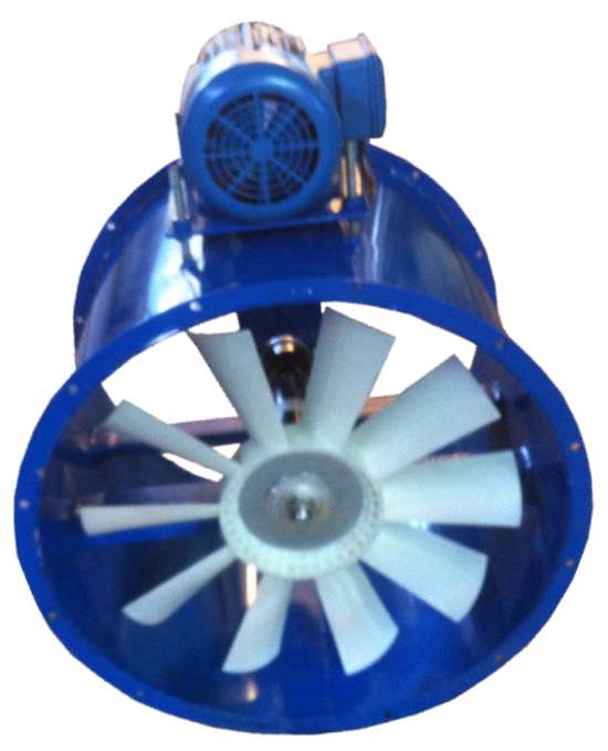 Exaustor Axial com Mancal